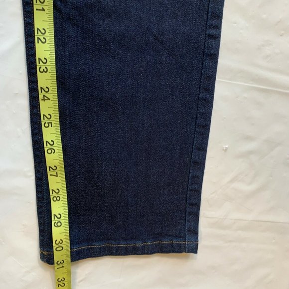 Duluth Trading DuluthFlex Daily Denim Jeans Womens 12x31 Slim Stretch Dark‎ NEW - Picture 10 of 11